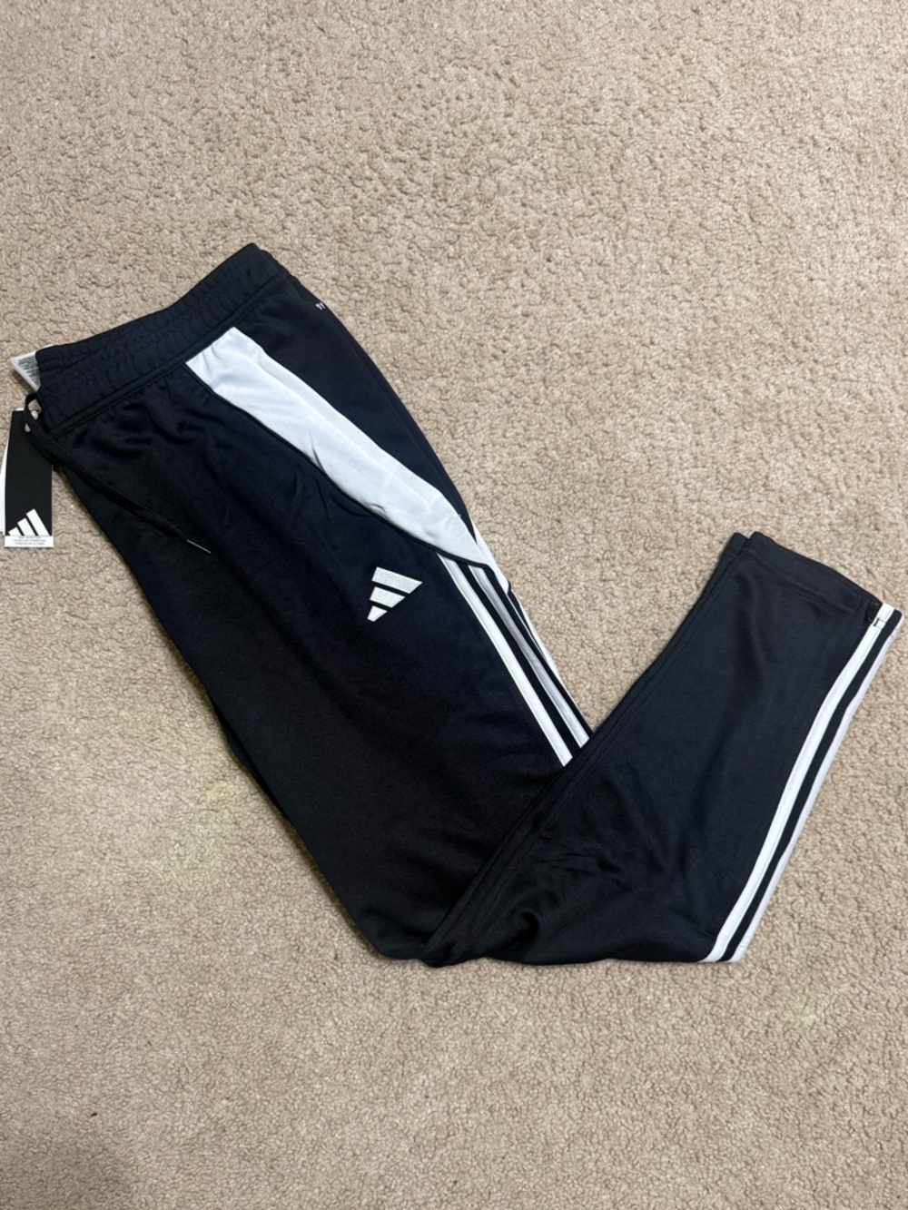 Adidas Tiro 24 Track Pants Mens Black AEROREADY Soccer IP1952 New Sz XL, 2XL